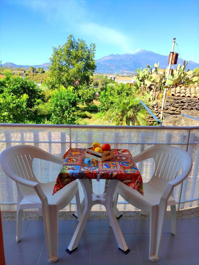 Casa Del Sole Con Vista Sull'Etna A 200 Mt Dal Mare Villa Acireale Exterior foto